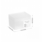 Nuotraukų kortelių laikymo dėžutė Kpop nuotraukų kortelių kolekcijos organizatorius Skaidrus &bdquo;Idol&ldquo; nuotraukų laikymo dėklas Stalinių ra&scaron;tinės reikmenų dėžutės as picture