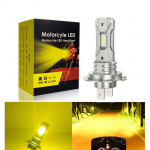 Super ry&scaron;ki H7 LED lemputė, Ideali motociklams, automobiliams, dviračiams, Geltona, Geltona, 12 V,