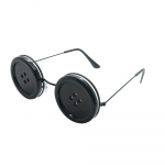 Resin Button Eye Glasses Costume Accessory Halloween Glasses Retro Eyewear Cosplay kids B