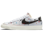 Nike Blazer Low 77 Dažų Ta&scaron;keliai Vyri&scaron;ki Sportbačiai Balti Sail Juodi DJ1517-100 44