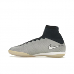 Nike MercurialX Proximo SE IC Metalinis Sidabrinis Tamsiai Obsidianinis Unisex Sportbačiai Balti Juodi 805030-014 41