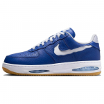 Nike Air Force 1 Low EVO Team Royal Vyri&scaron;ki sportbačiai Mėlyni Balti Mėlyni Aquarius-Blue HF3630-400 40.5