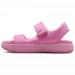 Nike Calm Sandalas Hyper Pink Moteri&scaron;ki sportbačiai Metalinis Sidabrinis FJ6043-600 42