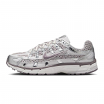 Nike P-6000 Platinum Violet Moteri&scaron;ki sportbačiai Violetiniai Dideli pilki Summit-White IB4019-019 36.5