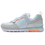 New Balance Nb 574 serijos Retro laisvalaikio audinio sintetinės odos žemi kasdieniai bėgimo bateliai moteri&scaron;ki kedai pilkai mėlyni WL574ISC 36