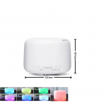 500ML Ultragarsinis oro drėkintuvas ir aromato difuzorius - Muji stiliaus, USB, Didelės talpos Aroma Diffuser