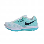 Nike Zoom Winflo 4 Patogūs Smūgius Absorbuojantys Patvarūs Žemi Laisvalaikio Bėgimo Bateliai Moteri&scaron;ki Sportbačiai Mėlyni 898485-102 35.5