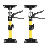 2 vnt. Spintelių keltuvai Rankinė atraminė strypas Teleskopinis plieninis stulpas Reguliuojamas Greito atraminis strypas Pagalba montuojant pačiam Short 2pcs