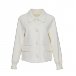Gejin Women's Autumn/Winter Double-Faced Wool Coat L
