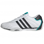 Adidas Mercedes AMG Petronas Formula 1 komanda X Adidas Adi Racer Low 'Balti Juodi Sidabriniai Metaliniai' Sportbačiai JR4544 36⅔ balta