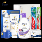 Dove Plaukų ir Kūno Priežiūros 6 Dalių Dovanų Rinkinys