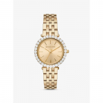 Michael Kors Darci Pav&eacute; Auksinio Atspalvio Laikrodis MK4513 auksas