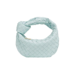 Bottega Veneta BV Mini Jodie Rankinė Mėlyna žalia/Plaikytas auksas Moteri&scaron;kos rankinės 651876-VCPP5-3902 Basic Set (Bag+Dust Bag)