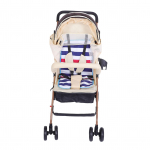 Kūdikio vežimėlis Lengvas Sulankstomas Smūgių absorbcija Auk&scaron;tas Vaiki&scaron;kas vežimėlis su Atlo&scaron;u Stogeliu Tinkleliu Daiktų krep&scaron;iu Laukui