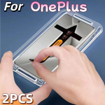 2 vnt. OnePlus 13 12 11 10 9 8 Ace 3 2 Pro 1+ Grūdinto stiklo ekrano apsauga HD skaidri, atspari įbrėžimams, su lengvai montuojamu rinkiniu OnePlus 12