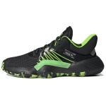 Marvel x adidas D.O.N. 1 numeris J Stealth Žmogus-voras Vaikų sportbačiai Juodi Core-Black Team-Solar-Green EF2933 40 black