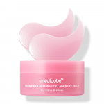 MEDICUBE PDRN Rožinis Kofeino Kolageno Paakių Pleistras 60 vnt. 60pcs