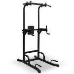 Jėgos bok&scaron;tas prisitraukimų strypas Treniruoklis su atsispaudimų atramomis Jėgos treniruotėms, Tinka namų sporto salės fitnesui 224.8 x 96.5 x 207 cm juoda