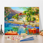 Menas &bdquo;Pasidaryk pats&ldquo; Tapyba pagal skaičius Skaitmeninė tapyba aliejiniais dažais Pomėgiai Aliejinė tapyba Deimantų tapyba Skaičių tapyba Namų dekoras 40x50cm no frame