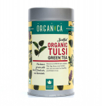 Žalioji arbata su Tulsi (100 g), Ekologi&scaron;ka Tulsi žalioji arbata, Organica