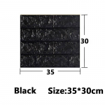 3/5/10 vnt. 30 * 35 cm 3D lipnūs sienų lipdukai namų dekoravimo fono lipdukai, atsparūs vandeniui ir drėgmei 10pcs 30*35cm