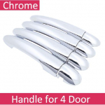 for Renault Koleos Samsung QM5 I MK1 2008~2015 Styling Stickers Decoration Chrome Door Handle Cover paint Refit Car