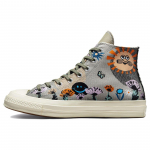 Converse Chuck 70 Auk&scaron;ti Gėlėti Unisex Kedai Žalias Skalūnas-&Scaron;alavijo Daugiaspalviai 172935C 36.5
