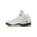 A Ma Mani&eacute;re x Air Jordan 5 Retro TD Dawn Baby Kedai Pilki Photon-Dust Juodi FZ3357-004 23.5