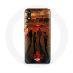 Coque pour Huawei P20 Lite Stranger Things Saison 4 Affiche Art Equipages de la Nouvelle Th&eacute;orie