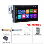 REAKOSOUND 1 Din Universal CarPlay Android-Auto Car Radio Stereo MP5 Mp3 grotuvas 7 colių Autoraido, skirtas Volkswagen Nissan Toyota