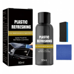50ml Automobilio Plastiko Atnaujintojas Atgal į Juodą Blizgus Automobilio Salono Odos Valiklis Agentas Automobilio Prietaisų Skydelio Poliravimo ir Remonto Atnaujintojas