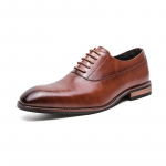 Naujos mados vyri&scaron;kos suknelės Batai Asmenybės tendencija Paty Odiniai vestuviniai batai Vyri&scaron;ki odiniai Oxfords batai