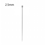 25 cm / 35 cm mezgimo adatos Nerūdijančio plieno nėrimo kabliukas, vienos smailios mezgimo adatos 3mm-25cm