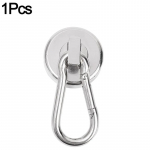 1/5 vnt karabino magnetiniai kabliukai Tvirtas neodimio magnetas su besisukančiu karabinu, sunkiasvoris neodimio magnetinis kabliukas kabinimui