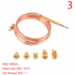M6/M8 60/90/150Cm termoporos keitimas dujinėms krosnims katilams &scaron;ildytuvams M6,1500m