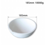100g-5000g Auk&scaron;tos temperatūros kvarco dubuo tiglis Krosnis Lydymo Liejimas Rafinavimas Auksas Sidabras Papuo&scaron;alų įrankiai 185mm 10000g