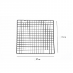 Deserto Pyrago Vėsinimo Stovas Tortui Duonai Sausainiams Pyragui Vėsinti Tinkleliai Įrankis Nelipnus Nerūdijančio Plieno Vėsinimo Stovas Virtuvės Kepimo Įrankiai