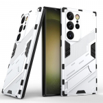 Samsung Galaxy S24 Plus S24 Ultra S23 FE smūgiams atsparus &scaron;arvuotas telefono dėklas, apsaugantis nuo kritimo, galinis dangtelis, atrama, Coque dėklas For S24 raudona