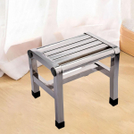 Kojų atrama Vonios kėdutė Neslystanti Buitinė Tualeto Metalinė Pakopa Du&scaron;o Suoliukas Lovos &Scaron;onui Butui 31cmx21.6cmx31cm