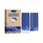 32 vnt./dėžutė Miego pleistrai naktinei priežiūrai, žolelių aromatas mažina kūno nuovargį, lengvas miegas 32Pcs/Box mėlyna