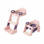 Vaiki&scaron;kas trys viename daugiafunkcinis puodelis su laipteliu berniukams ir mergaitėms