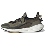 Parley x adidas UltraBoost 21 Focus Olive Unisex sportbačiai, žali, juodi, orbitiniai, žali, G55649 36