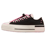Converse Chuck Taylor All Star Lift Platform EasyOn Žemi Juodi Fable Pink Moteri&scaron;ki Kedai Egret A09540C 36.5