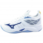 Mizuno Wave Dimension Balti Bellwether Mėlyni Unisex Sportbačiai Bel-Air-Mėlyni V1GA224097 38.5