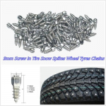 100x9mm Įsukami Padangų Dygliukai Sniego Dygliukai Lenktyninėms Trasooms Padangų Ledo Dygliukai Automobiliui/Sunkvežimiui/Keturračiui