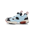 Reebok Instapump Fury 94 tu&scaron;čiaviduriai pripučiami laisvalaikio retro smūgius sugeriantys dilimui atsparūs žemi bėgimo bateliai Unisex sportbačiai Mėlyni 100200786 39