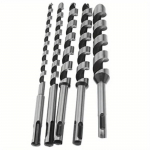 5 dalių 230 mm SDS Plus apvaliu kotu 6 10 14 18 20 mm medžio apdirbimo metalo grąžtas pjūklas gipso kartono įleidžiamam ap&scaron;vietimui gręžimas plonas plastikinis lak&scaron;tas