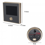 3 colių Sy-1 TFT LCD HD skaitmeninis durų fotoaparatas.