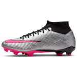 Nike Mercurial Superfly 9 Acad 25 FG/MG 'Metallic Silver Hyper Pink' Bėgimo bateliai FB8402-060 47.5