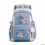 Lilo ir Stitch Kuprinė Moteris Vyras Didelės Talpos Vandeniui Atspari Kolegijos Mokyklos Kuprinė Madinga Moteris Vyras Ne&scaron;iojamojo Kompiuterio Mokyklos Kuprinė[HK] multi
